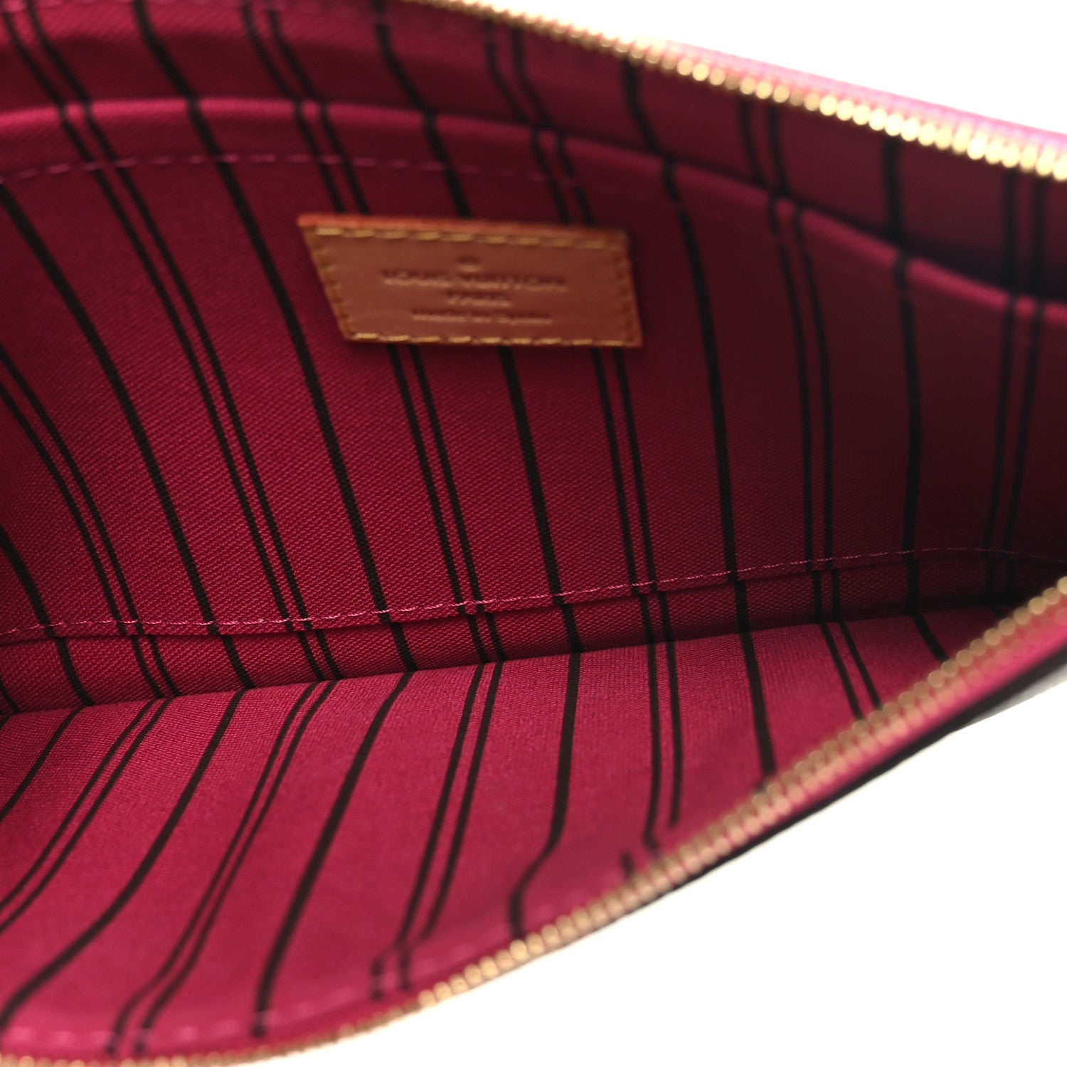 Louis Vuitton Monogram Neverfull MM GM Pochette Pivoine 5 of 6