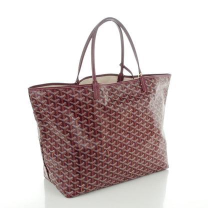 Goyard Goyardine Saint Louis GM Burgundy 4 of 8