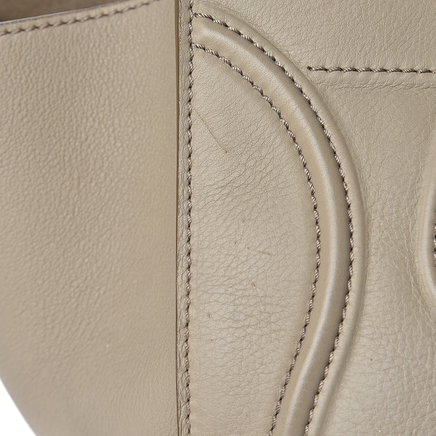 Celine Supple Calfskin Medium Phantom Luggage Beige 15 of 23