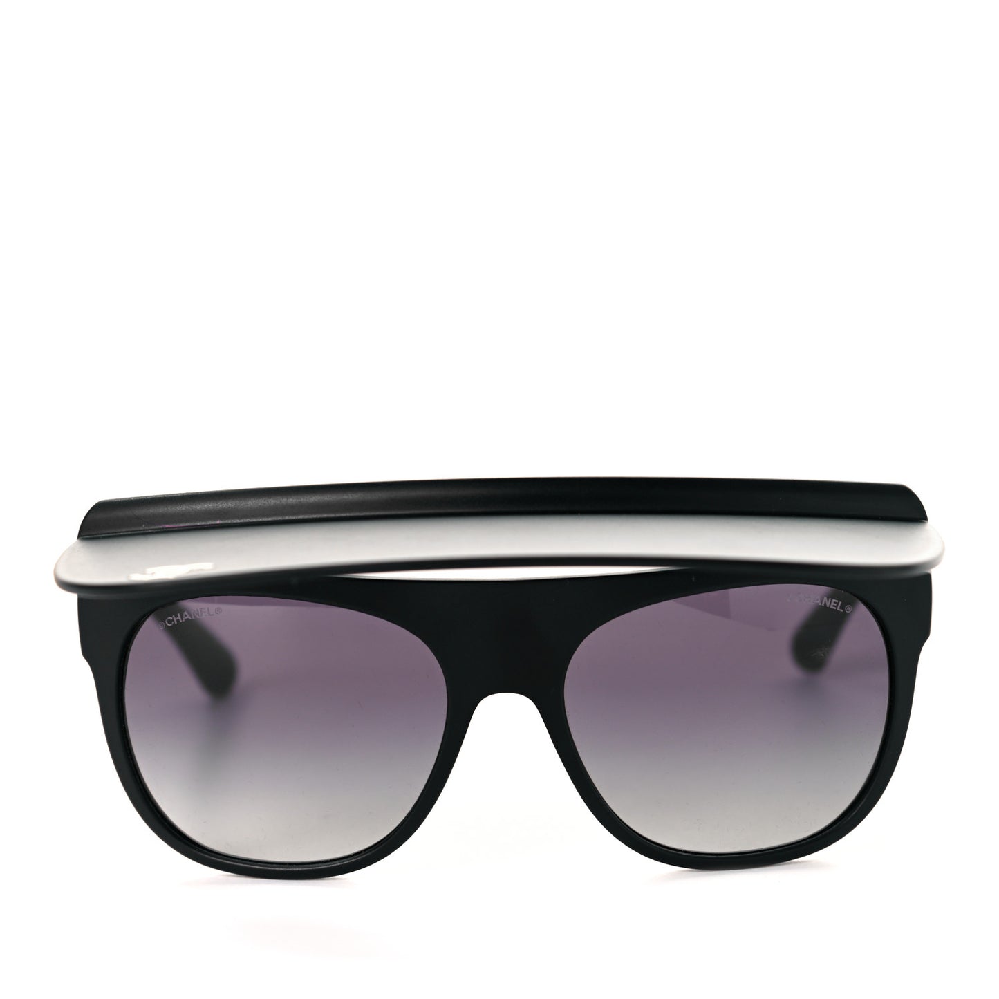 Acetate Visor Sunglasses 71046 Matte Black