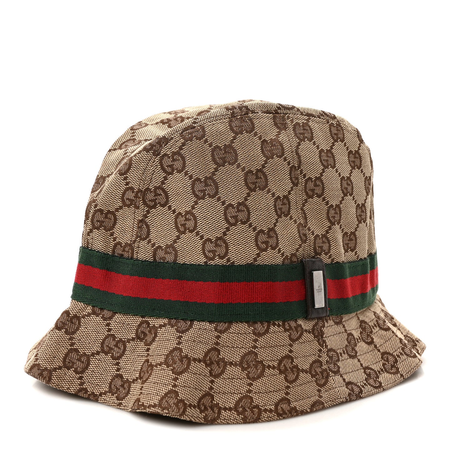 Monogram Web Bucket Hat M Brown