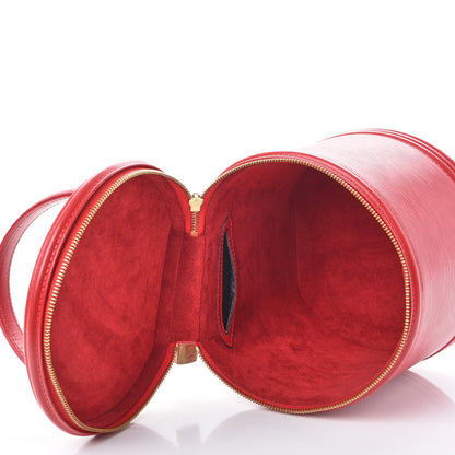 Louis Vuitton Epi Cannes Castillan Red 6 of 9