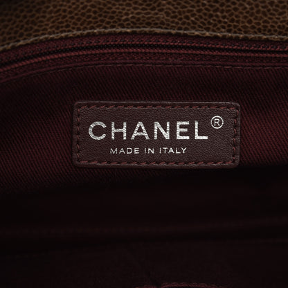 Chanel Crumpled Grained Calfskin Medium CC Crave Flap Brown 12 of 13