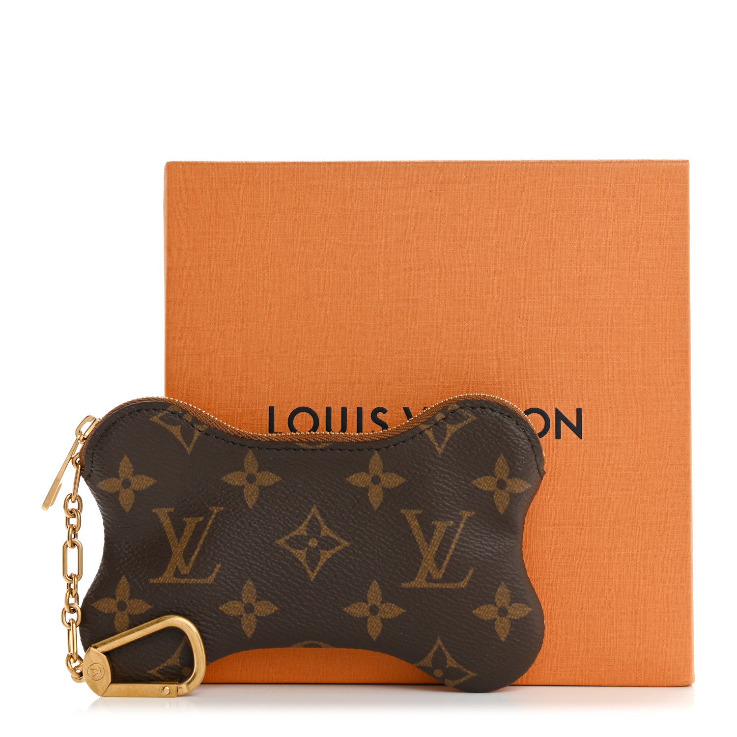 Louis Vuitton Monogram Bone Key Pouch 8 of 8