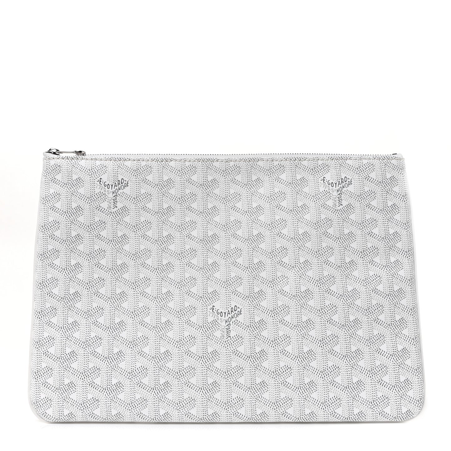 Goyardine Senat Pochette MM White