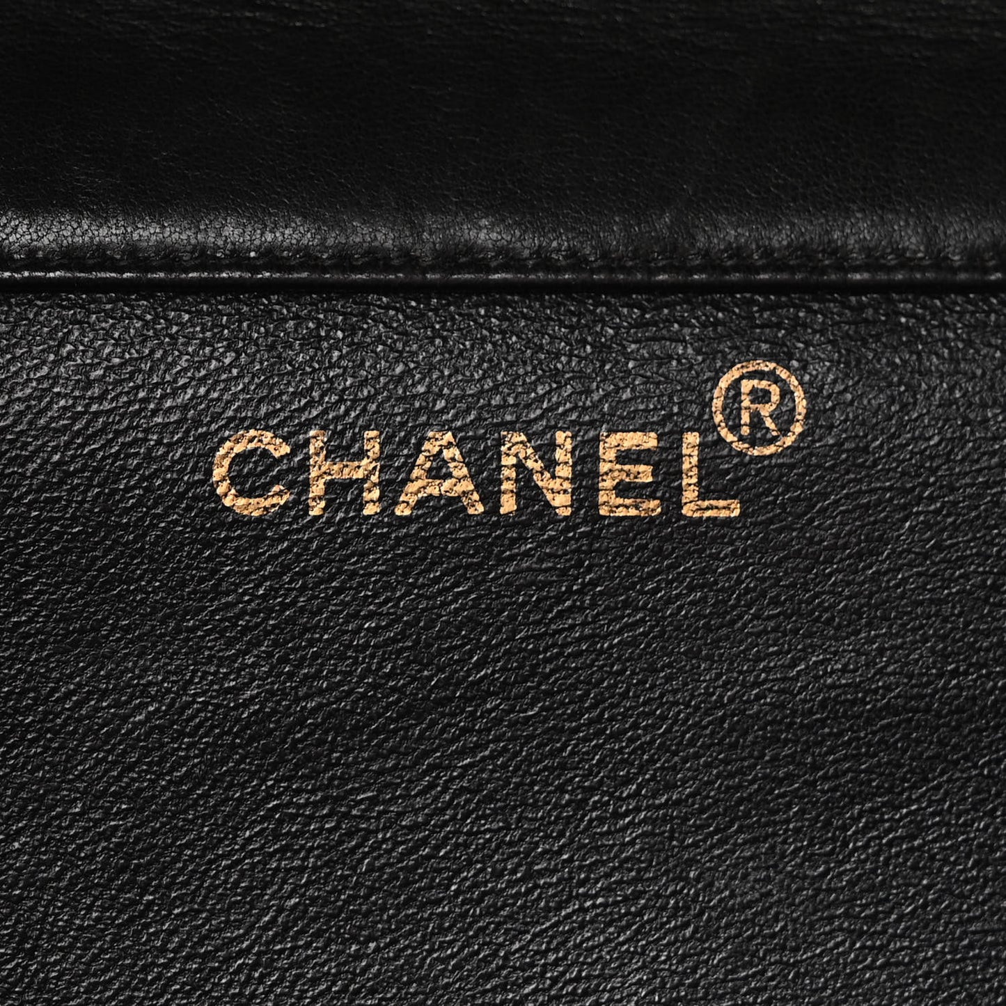 Lambskin Quilted Jumbo Double Sided Flap Black