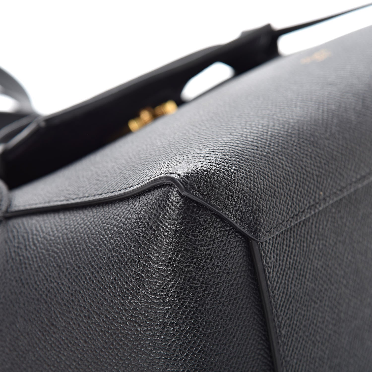 Celine Grained Calfskin Micro Belt Bag Black 10 of 14