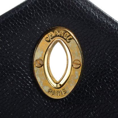 Chanel Caviar Envelope Large Camera Case Black 9 of 9