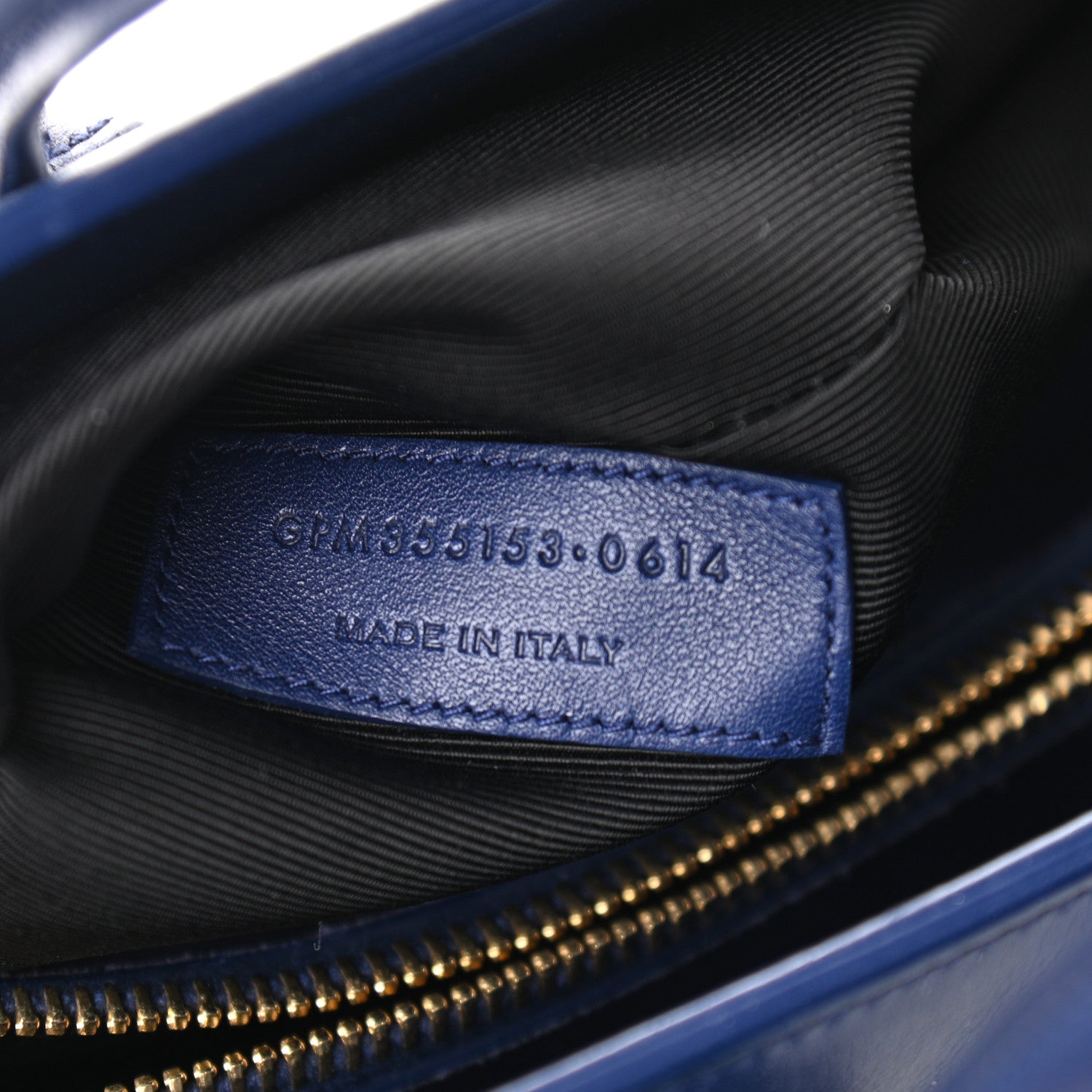 Saint Laurent Calfskin Small Sac De Jour Blue Majorelle 6 of 9