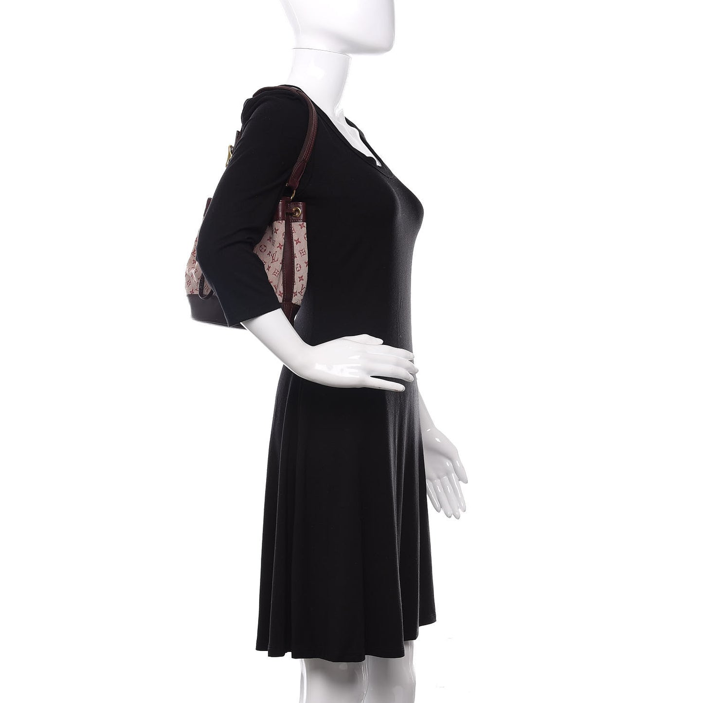 Mini Lin Monogram Noelie Cherry