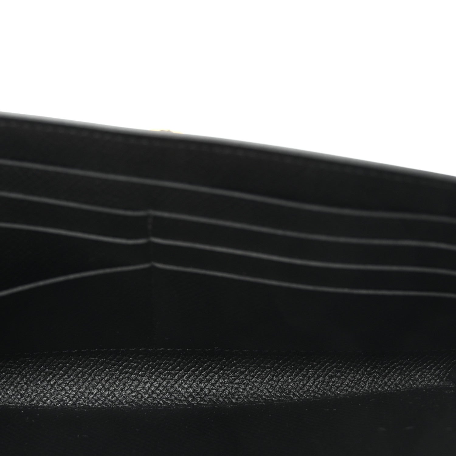 Hermes Epsom Kelly Longue Wallet Black 5 of 8