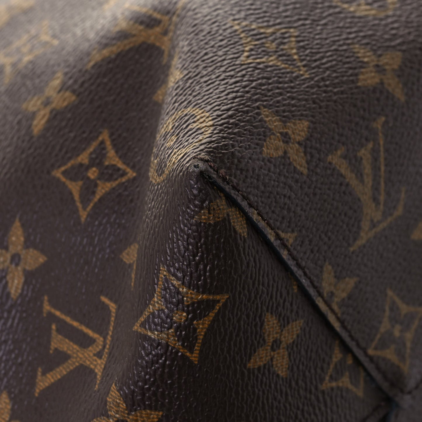 Monogram Flower Hobo Black