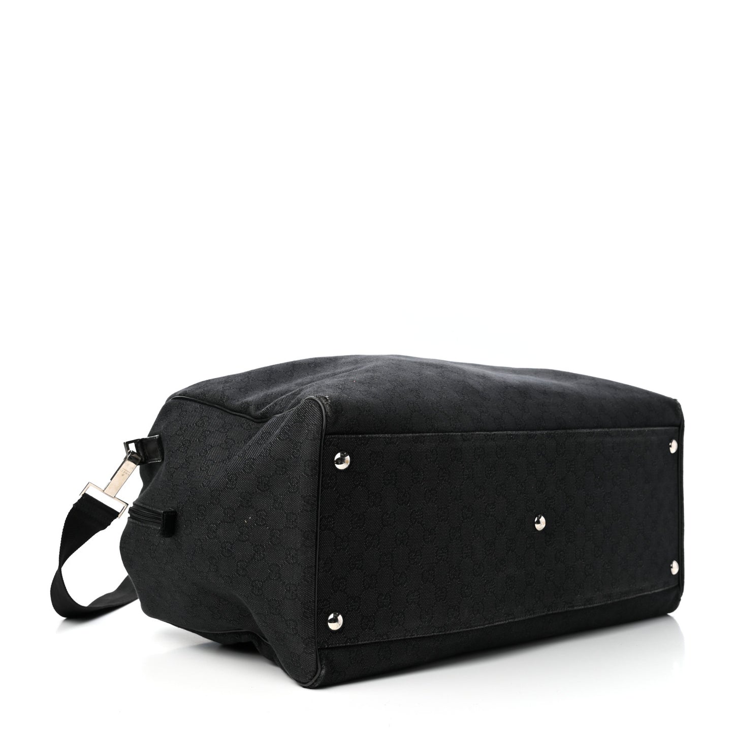 Denim Monogram Large Duffle Black