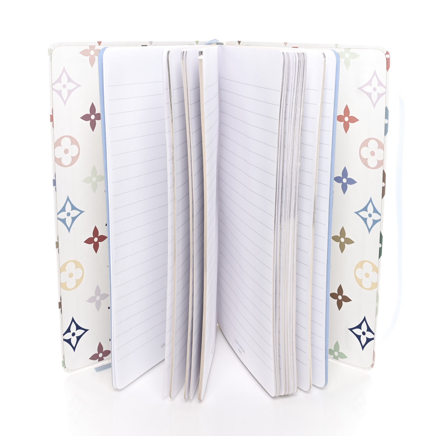 Louis Vuitton LV x TM Monogram Multicolor Jane Notebook MM White 5 of 7