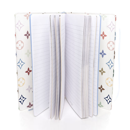 Louis Vuitton LV x TM Monogram Multicolor Jane Notebook MM White 5 of 7