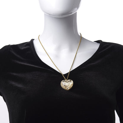 Louis Vuitton Inclusion Heart Necklace White 2 of 4
