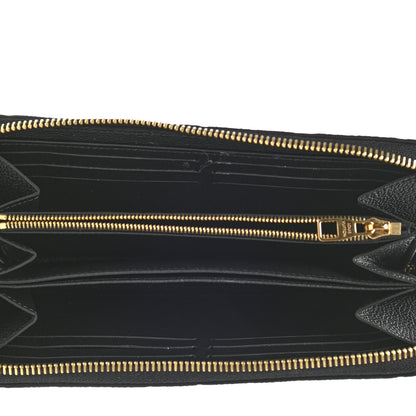 Louis Vuitton Empreinte Zippy Wallet Black 5 of 6