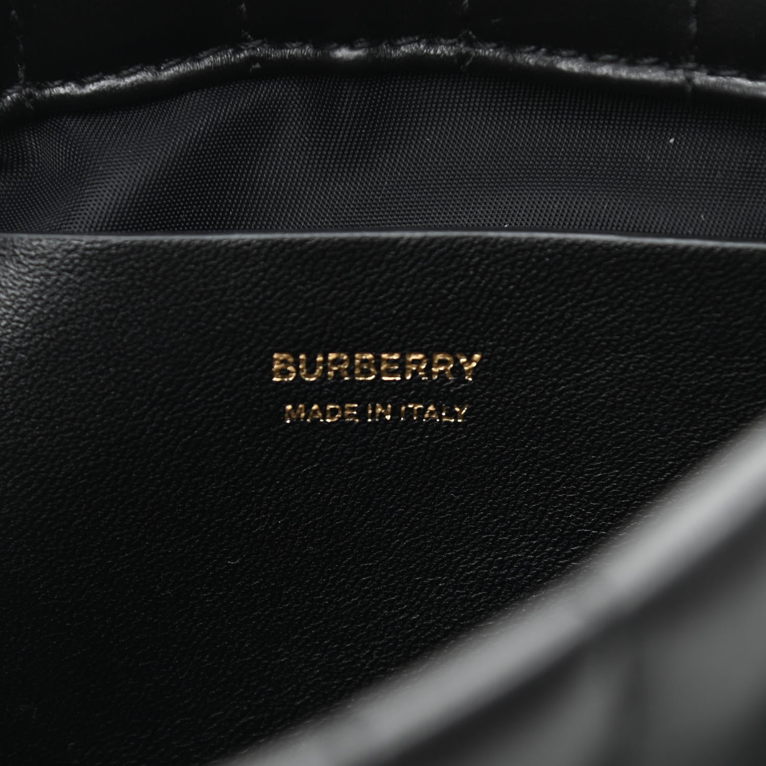 Burberry Lambskin Quilted Mini Lola Bag Black 6 of 8
