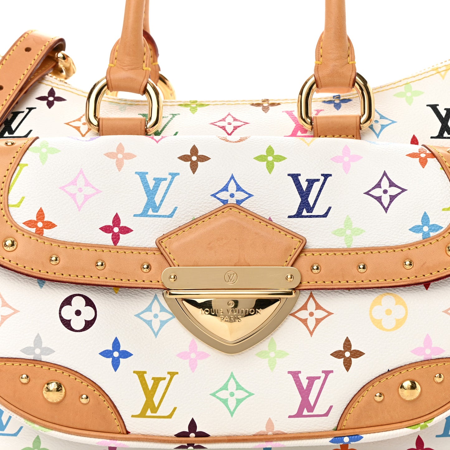 Monogram Multicolor Rita White