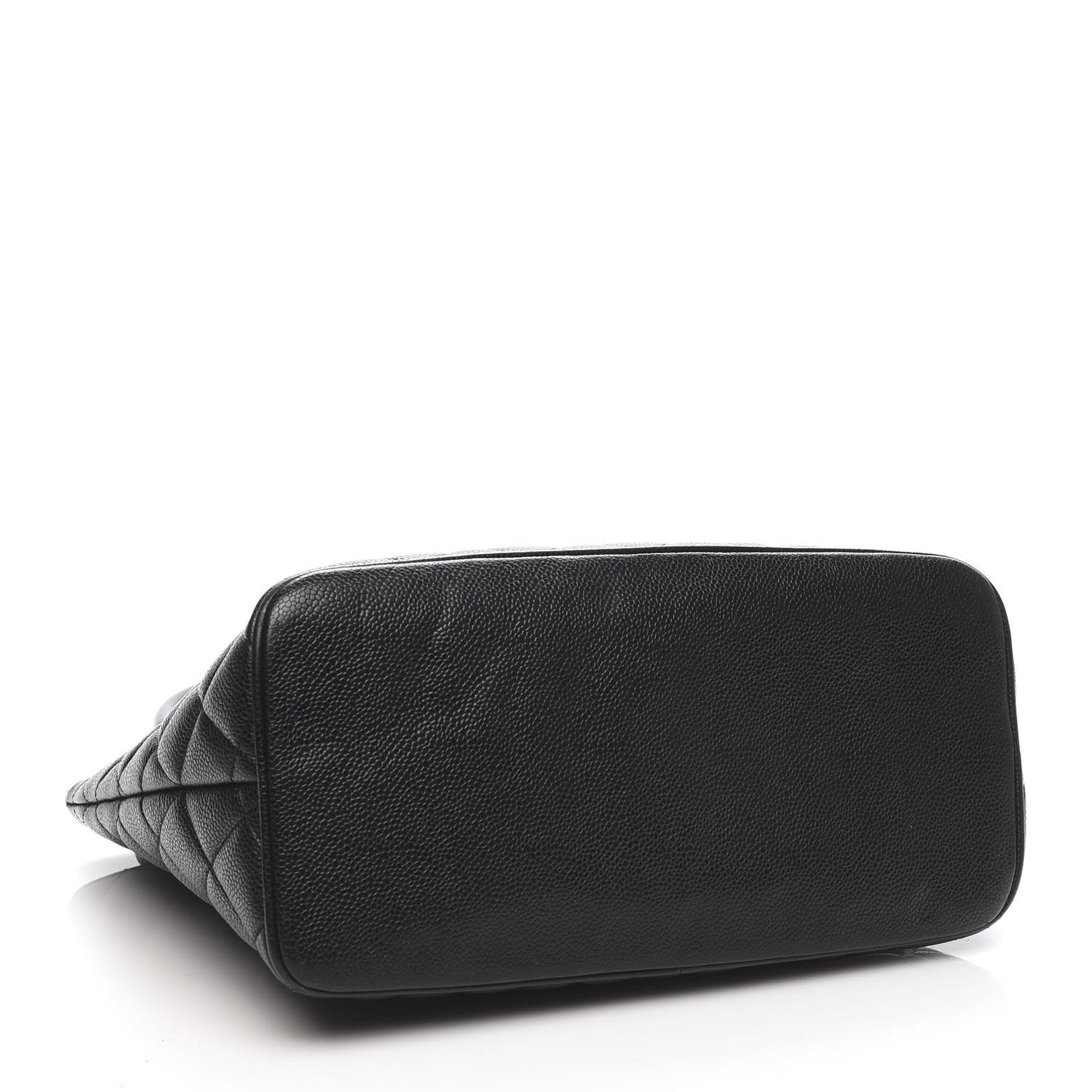 Caviar Quilted Medallion Tote Black