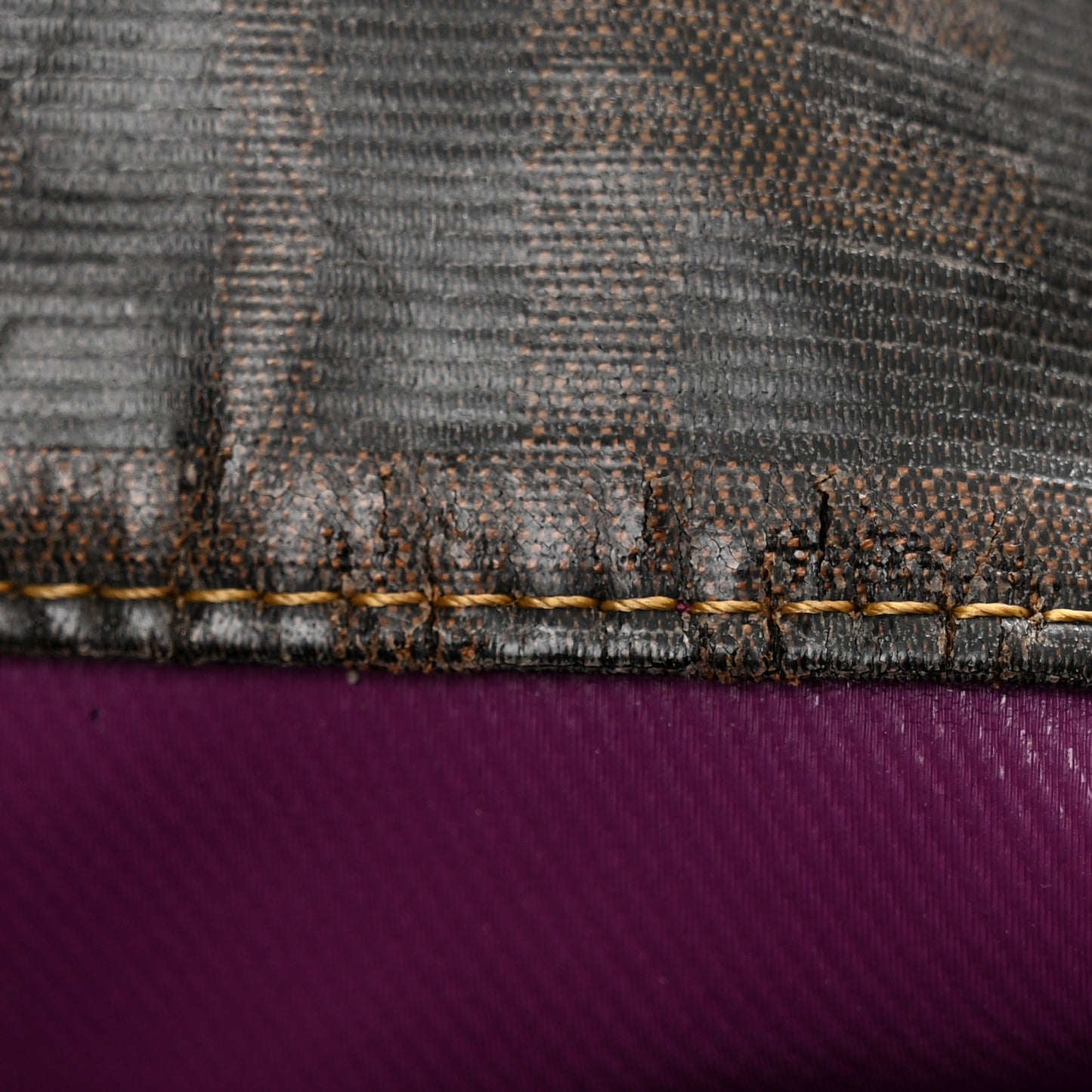 Zucca Spalmati Matrioska Large Roll Tote Tobacco Black