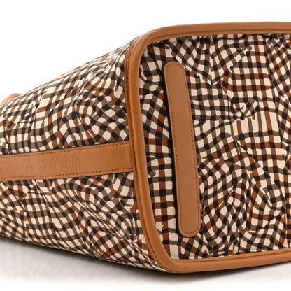 MCM Visetos Medium Liz Reversible Shopper Tote Cognac 18 of 18