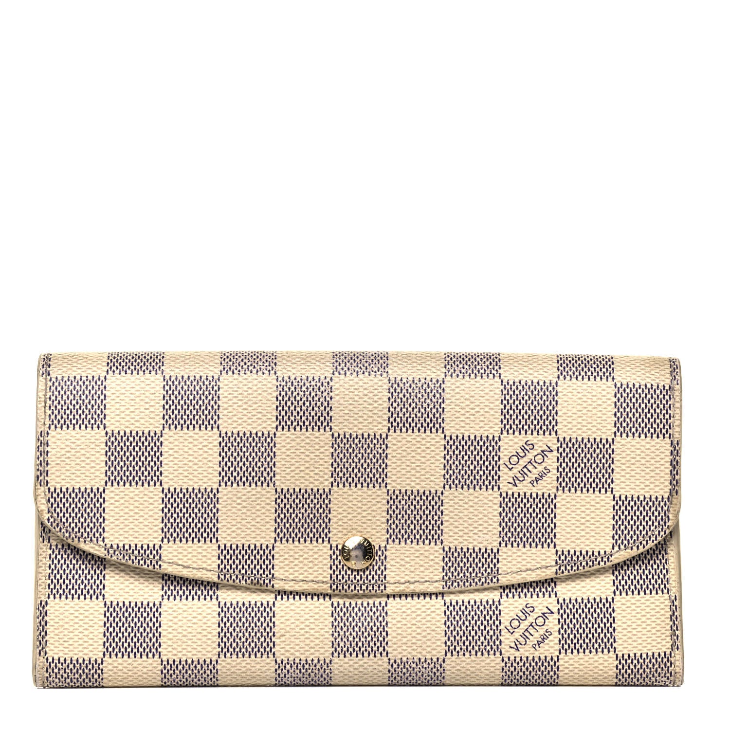 Louis Vuitton Damier Azur Emilie Wallet 1 of 7