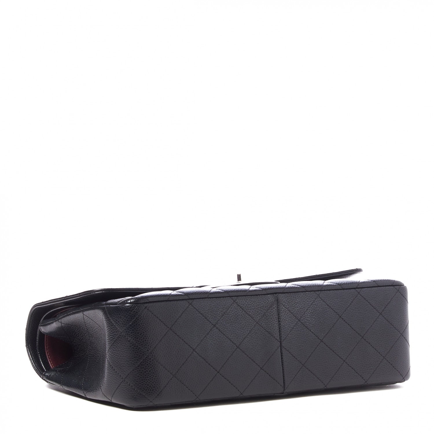 Chanel Caviar Quilted Jumbo Double Flap Black 4 of 10