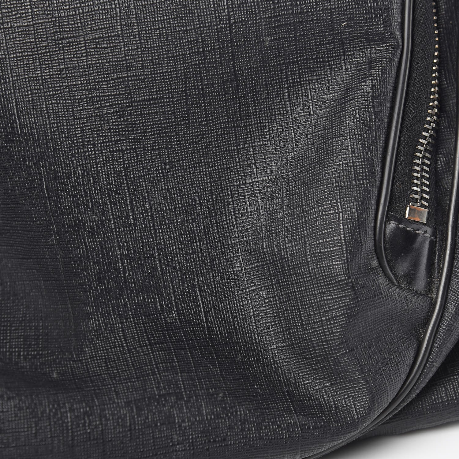 Gucci Coated Canvas Interlocking G Travel Backpack Black 12 of 19