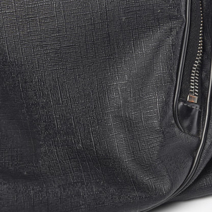 Gucci Coated Canvas Interlocking G Travel Backpack Black 12 of 19