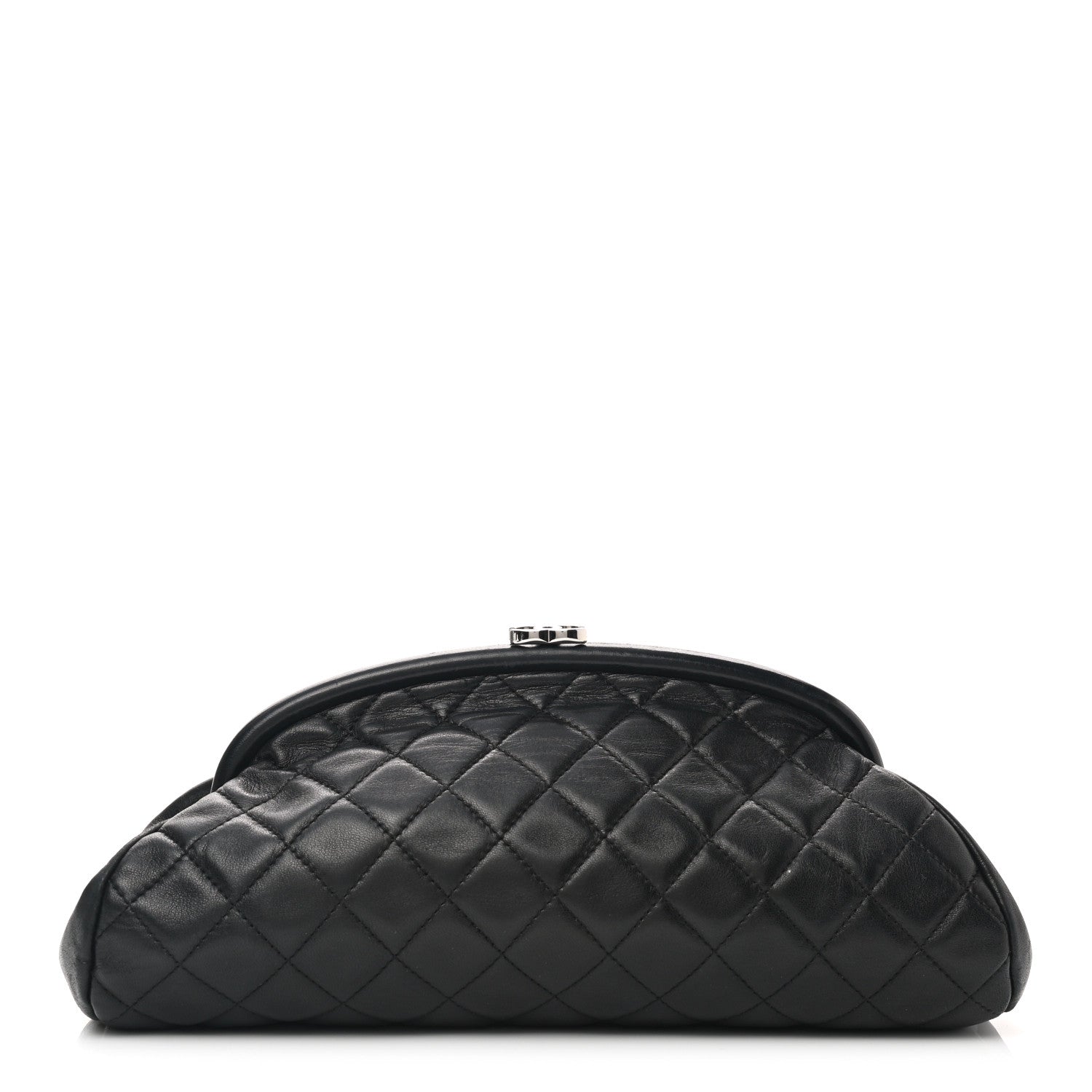 Chanel Lambskin Quilted Timeless Clutch Black 1 of 7
