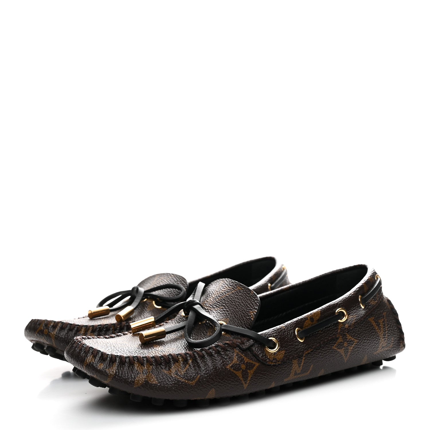 Louis Vuitton Patent Monogram Gloria Loafers 35 4 of 11