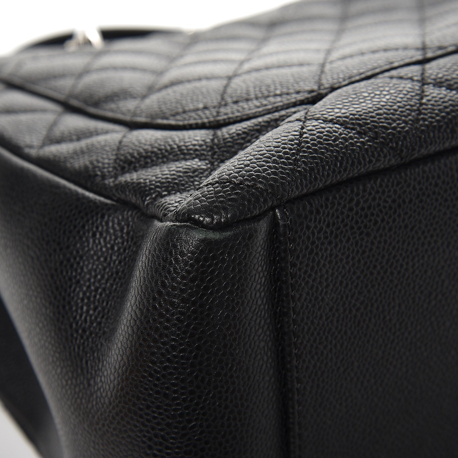 Chanel Caviar Quilted Grand Shopping Tote GST Black 10 of 11