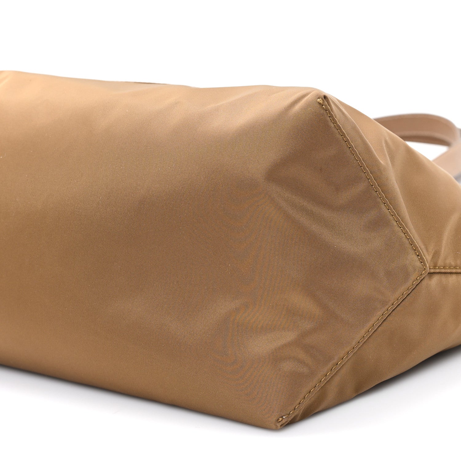 Prada Re-Nylon Saffiano Large Tote Cork Beige 9 of 9