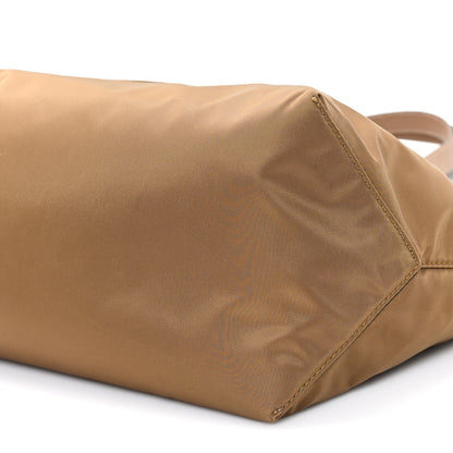 Prada Re-Nylon Saffiano Large Tote Cork Beige 9 of 9