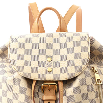 Louis Vuitton Damier Azur Sperone Backpack 6 of 10