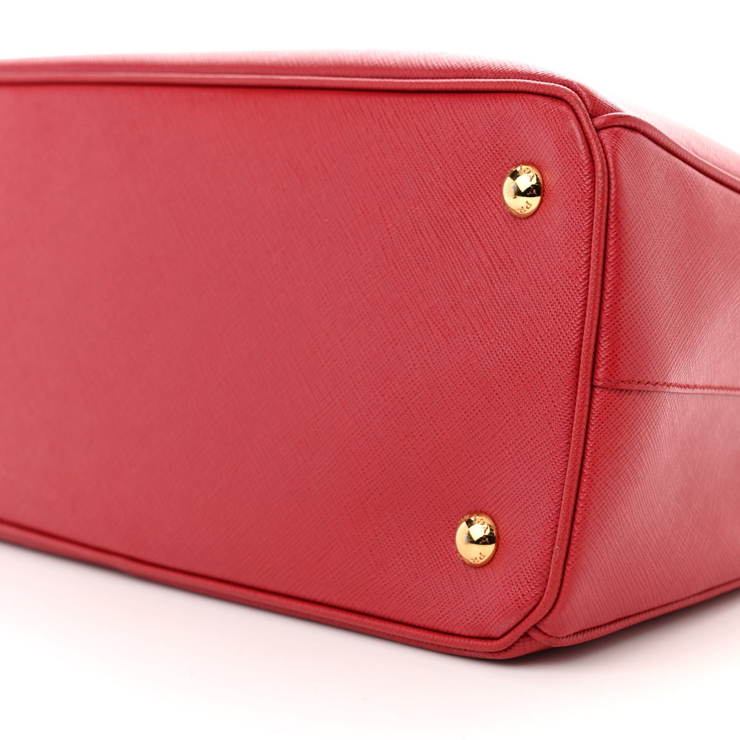 Saffiano Lux Medium Tote Fuoco