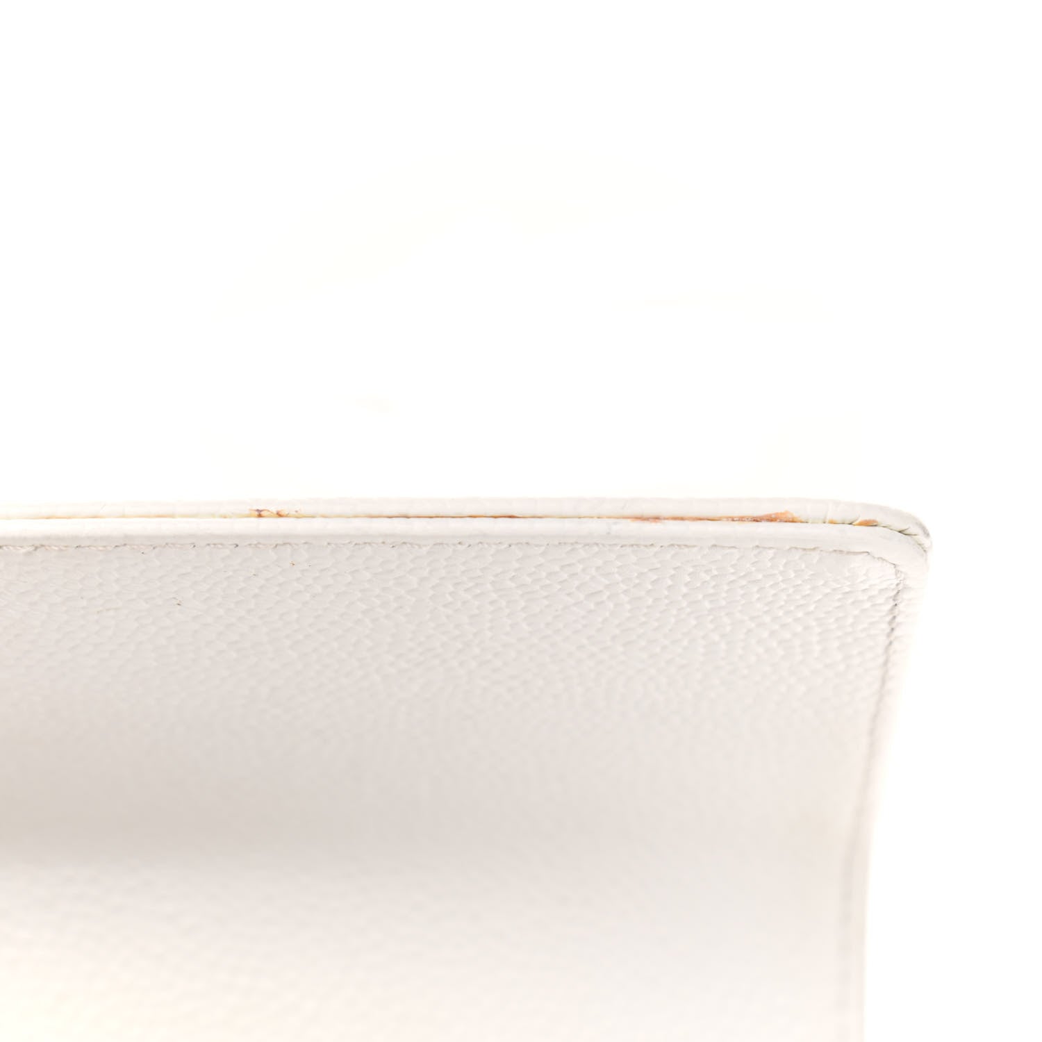 Chanel Caviar Kelly Flap Bag White 8 of 13
