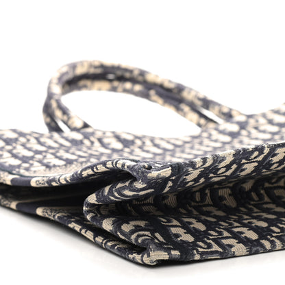 Christian Dior Oblique Large Book Tote Blue Multicolor 9 of 10