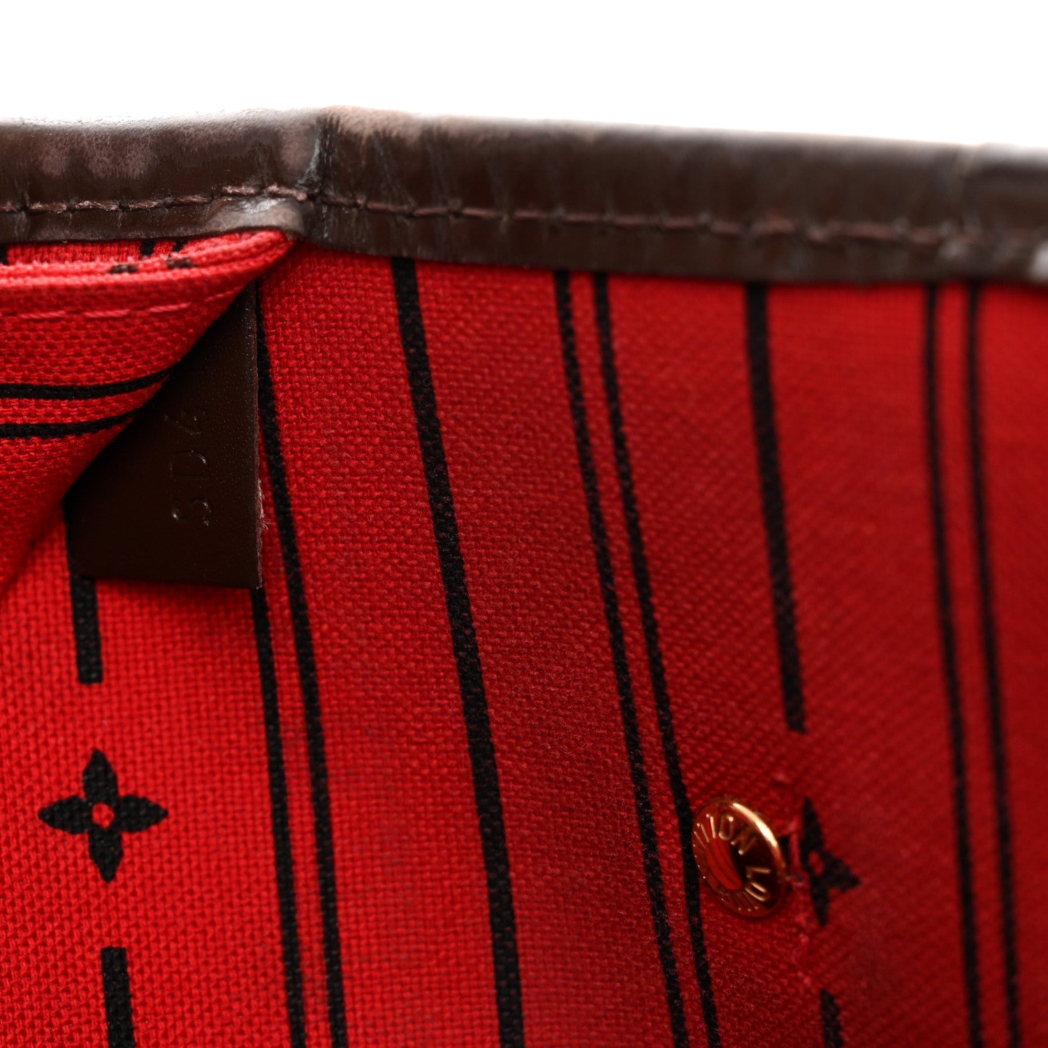 Louis Vuitton Damier Ebene Neverfull MM 8 of 15