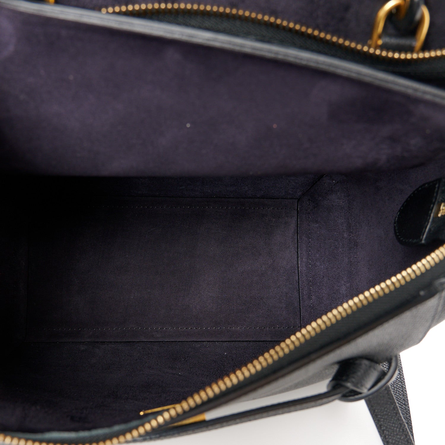 Celine Grained Calfskin Micro Belt Bag Black 5 of 11