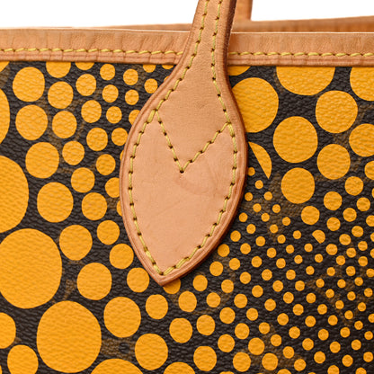 Louis Vuitton Monogram Kusama Waves Neverfull MM Yellow 12 of 12