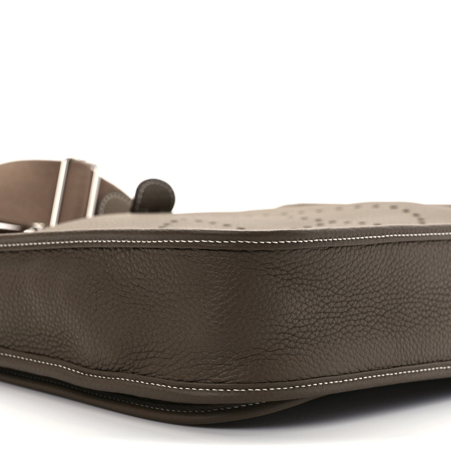 Hermes Taurillon Clemence Evelyne III PM Etoupe 7 of 9