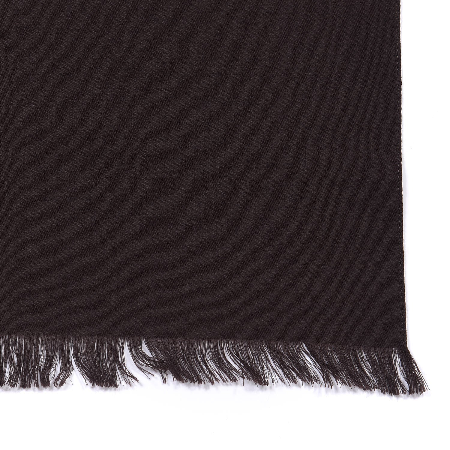Gucci Wool Silk GG Monogram GGNat Plus Scarf Coffee 4 of 4