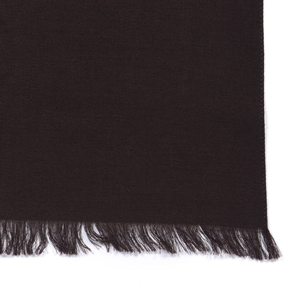 Gucci Wool Silk GG Monogram GGNat Plus Scarf Coffee 4 of 4