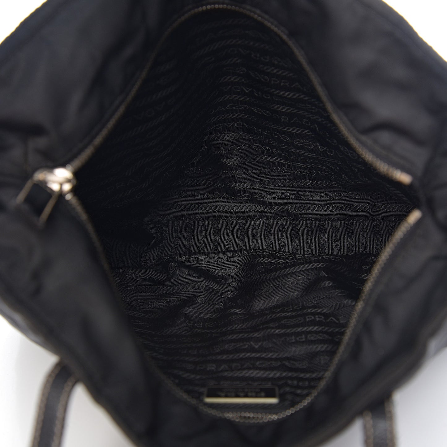 Tessuto Nylon Viaggo Tote Black