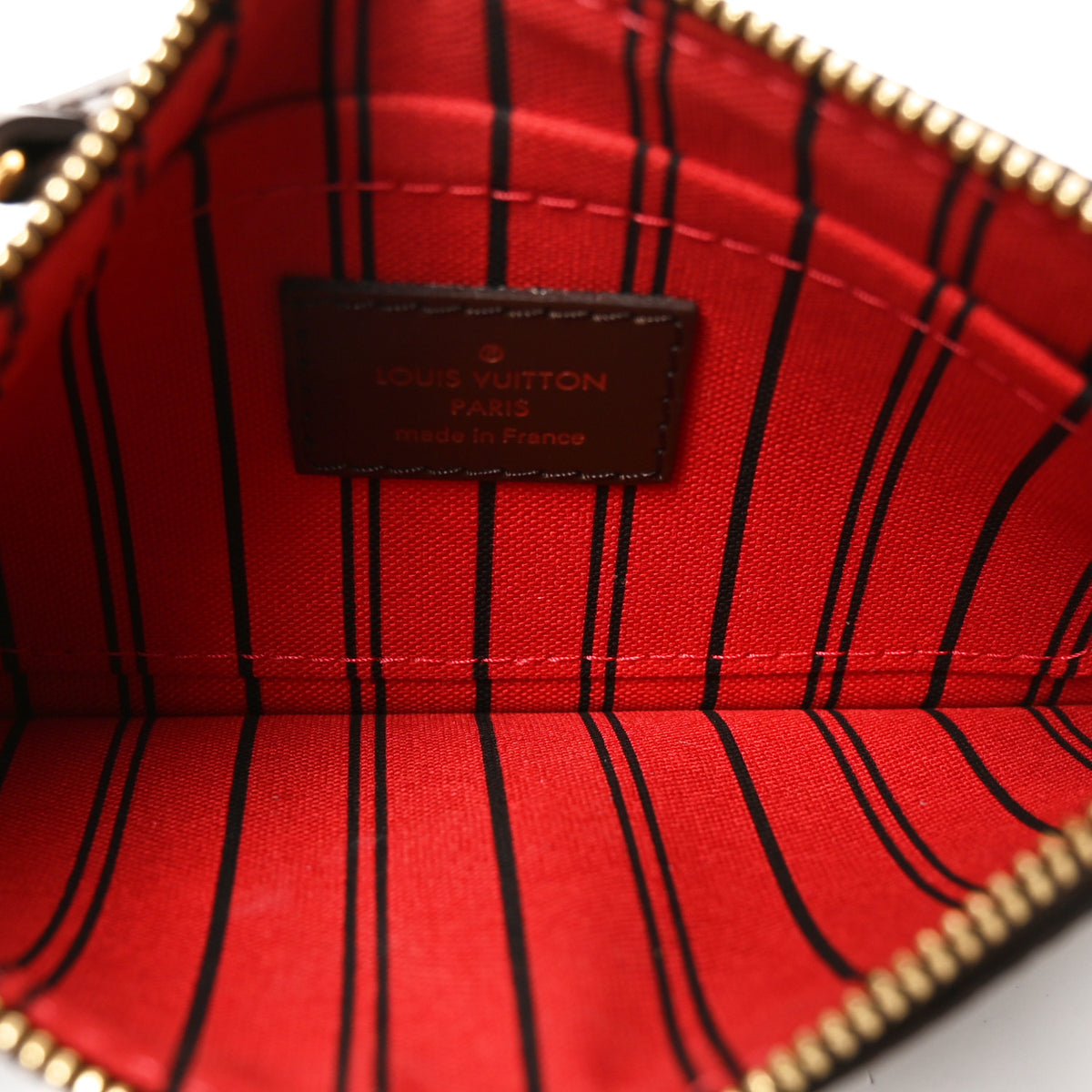 Louis Vuitton Damier Ebene Neverfull PM Pochette 5 of 6