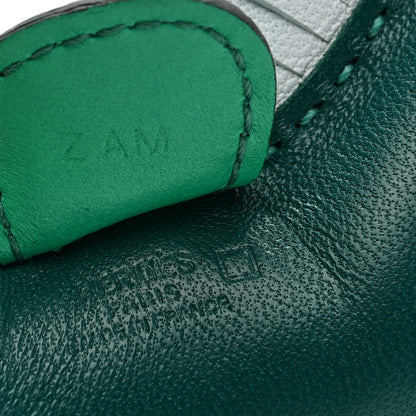 Hermes Milo Lambskin Matte Alligator Touch Grigri Rodeo Horse Bag Charm PM Malachite Menthe Bleu Brume Vert Jade 3 of 4