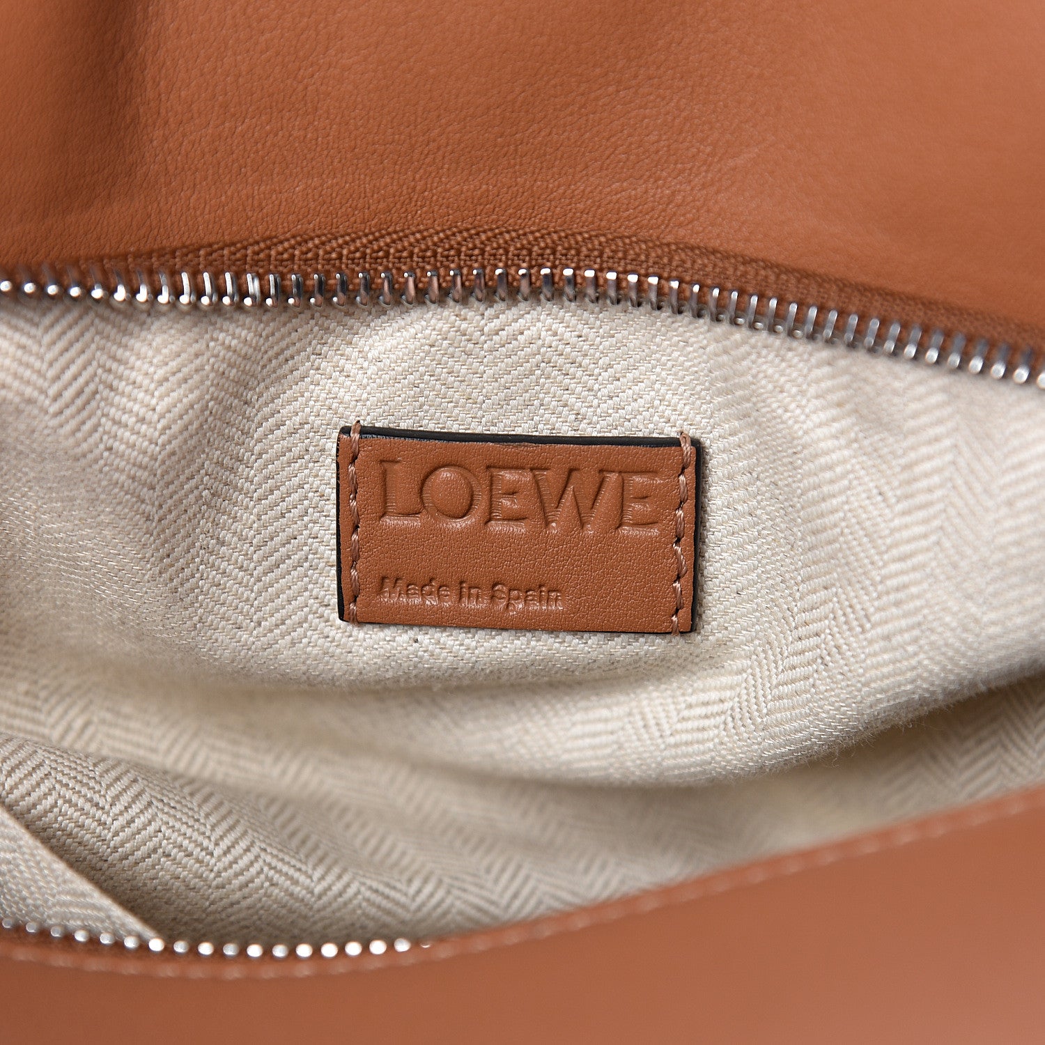 Loewe Calfskin Medium Puzzle Bag Tan 7 of 10