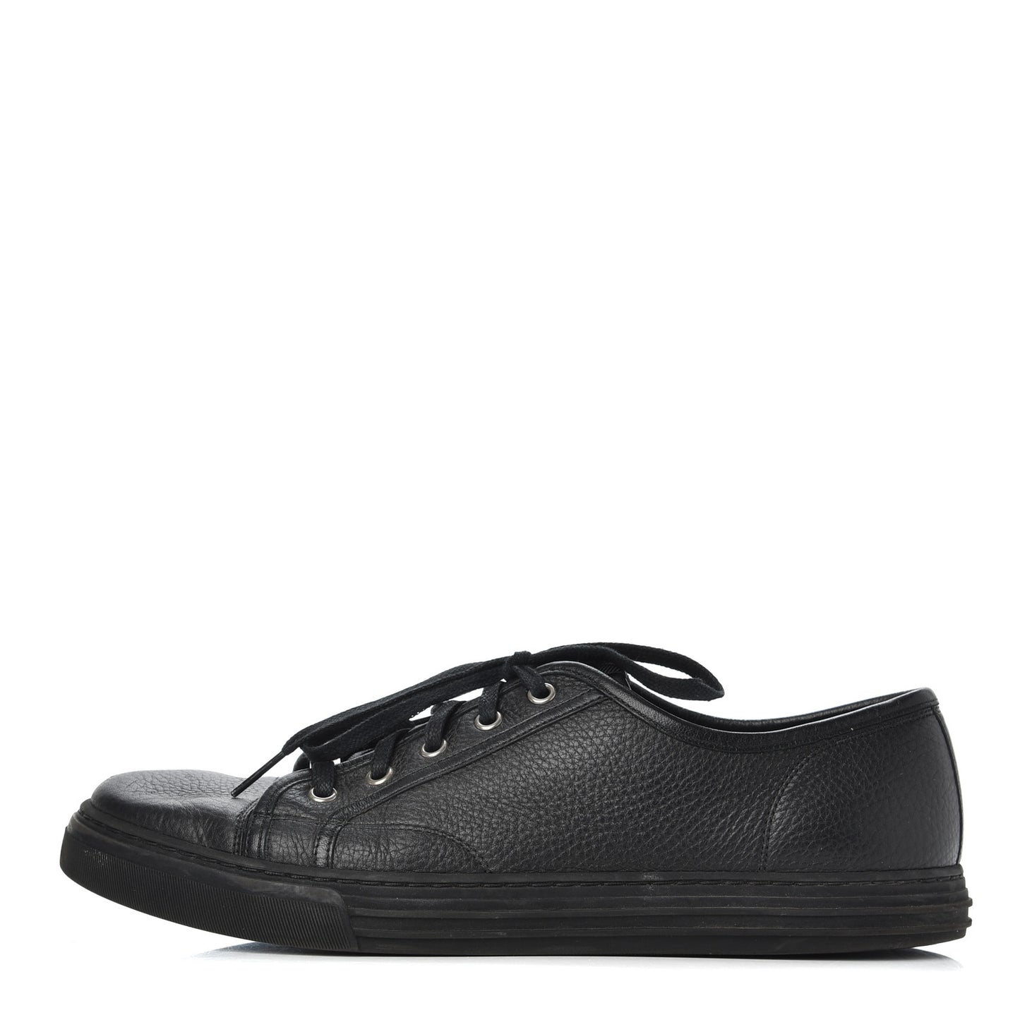 Nappa Mens Low Top Sneakers 9.5 Black